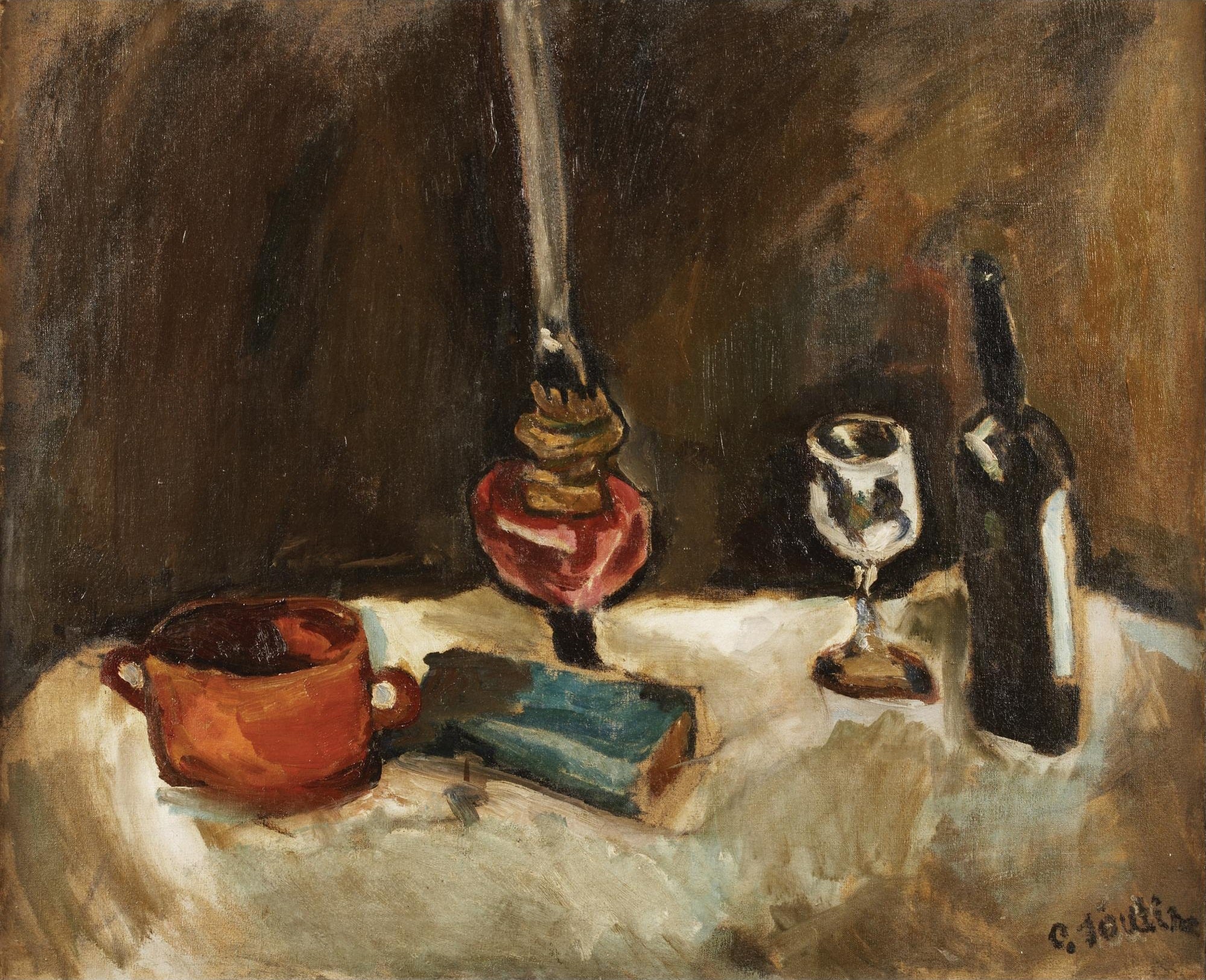 Nature morte à la lampe - Chaim Soutine