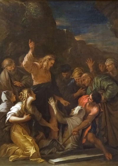 La résurrection de Lazare - Salvator Rosa