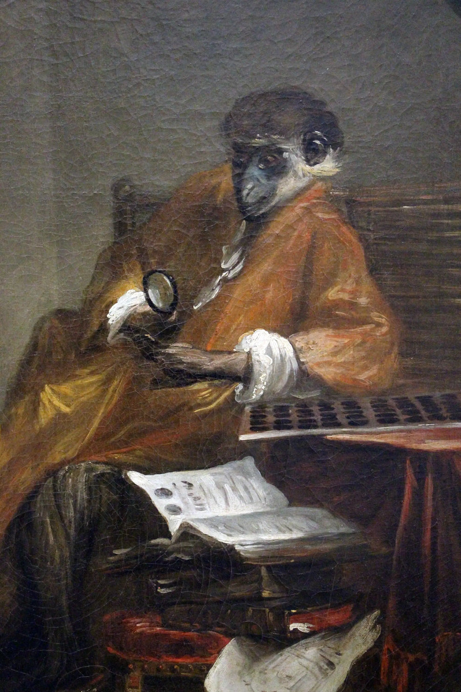 Le Singe antiikki - Jean Siméon Chardin