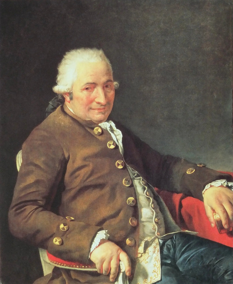 Charles-Pierre Pécoulin muotokuva - Jacques-Louis David