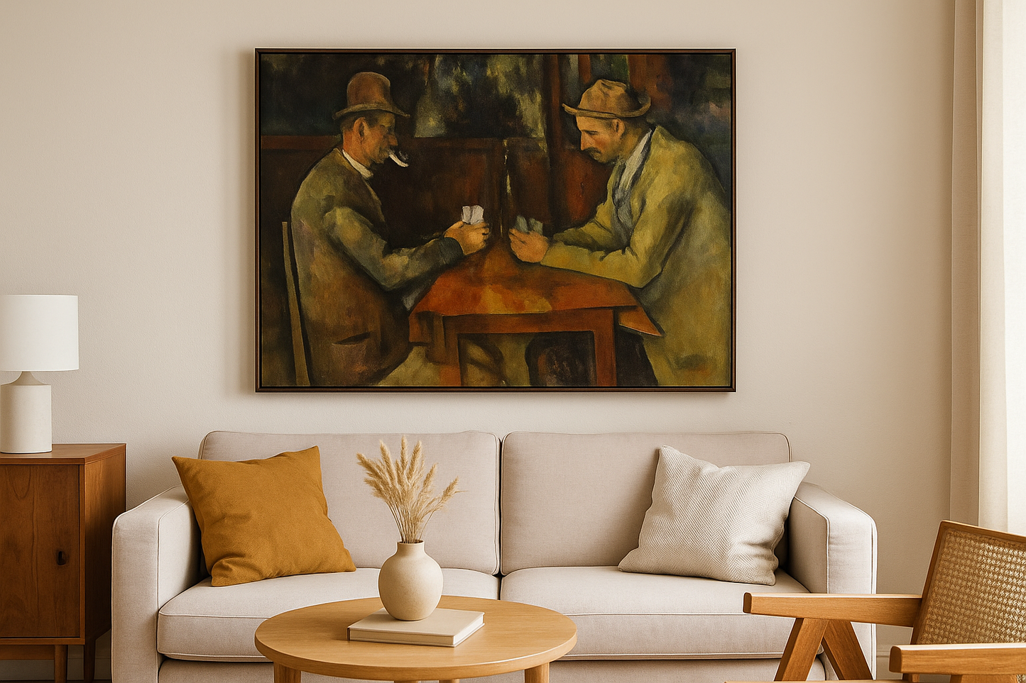 Korttipelaajat - Paul Cézanne