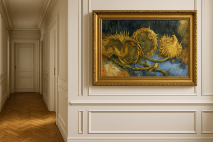 🌻 Neljä kuihtunutta auringonkukkaa – Vincent van Gogh (1887)
