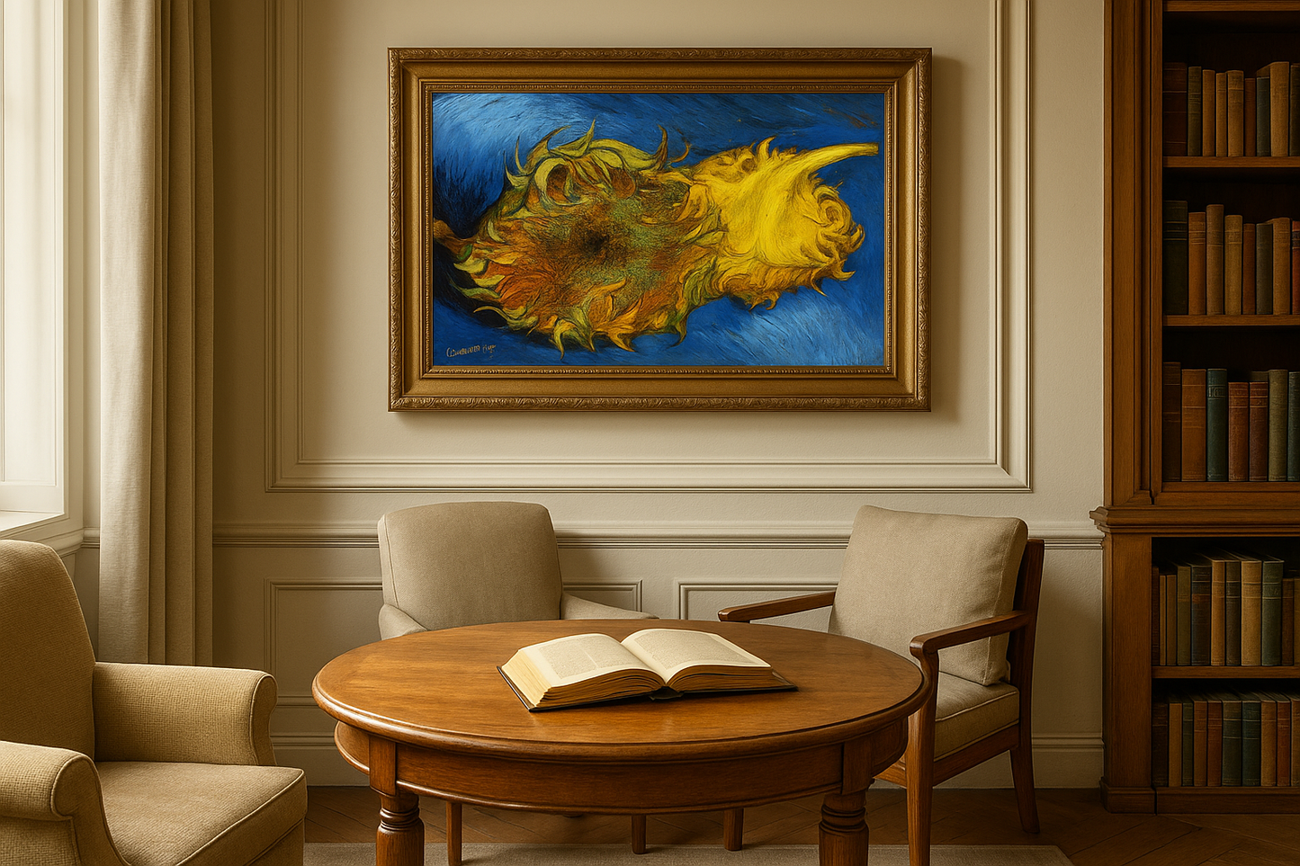 🌻 Kaksi leikattua auringonkukkaa – Vincent van Gogh (1887)