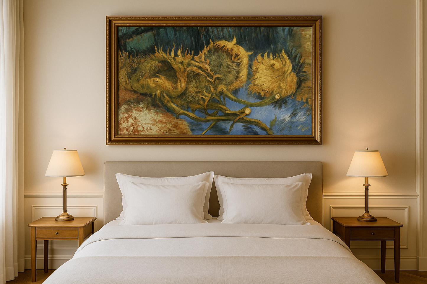 🌻 Neljä kuihtunutta auringonkukkaa – Vincent van Gogh (1887)