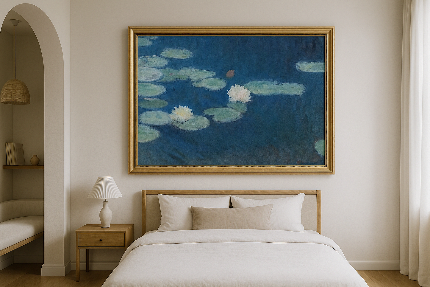 Siniset lumpeet – Claude Monet (noin 1906)