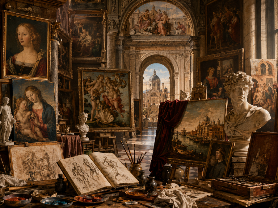 Top 100 des peintres de la Renaissance