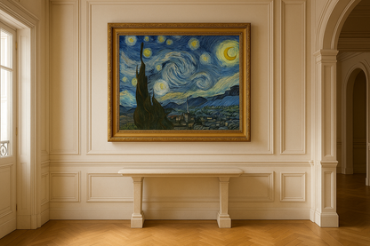 🌌 Tähtitaivas – Vincent van Gogh (1889)