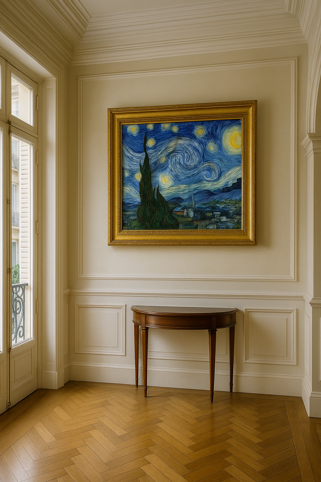 🌌 Tähtitaivas – Vincent van Gogh (1889)