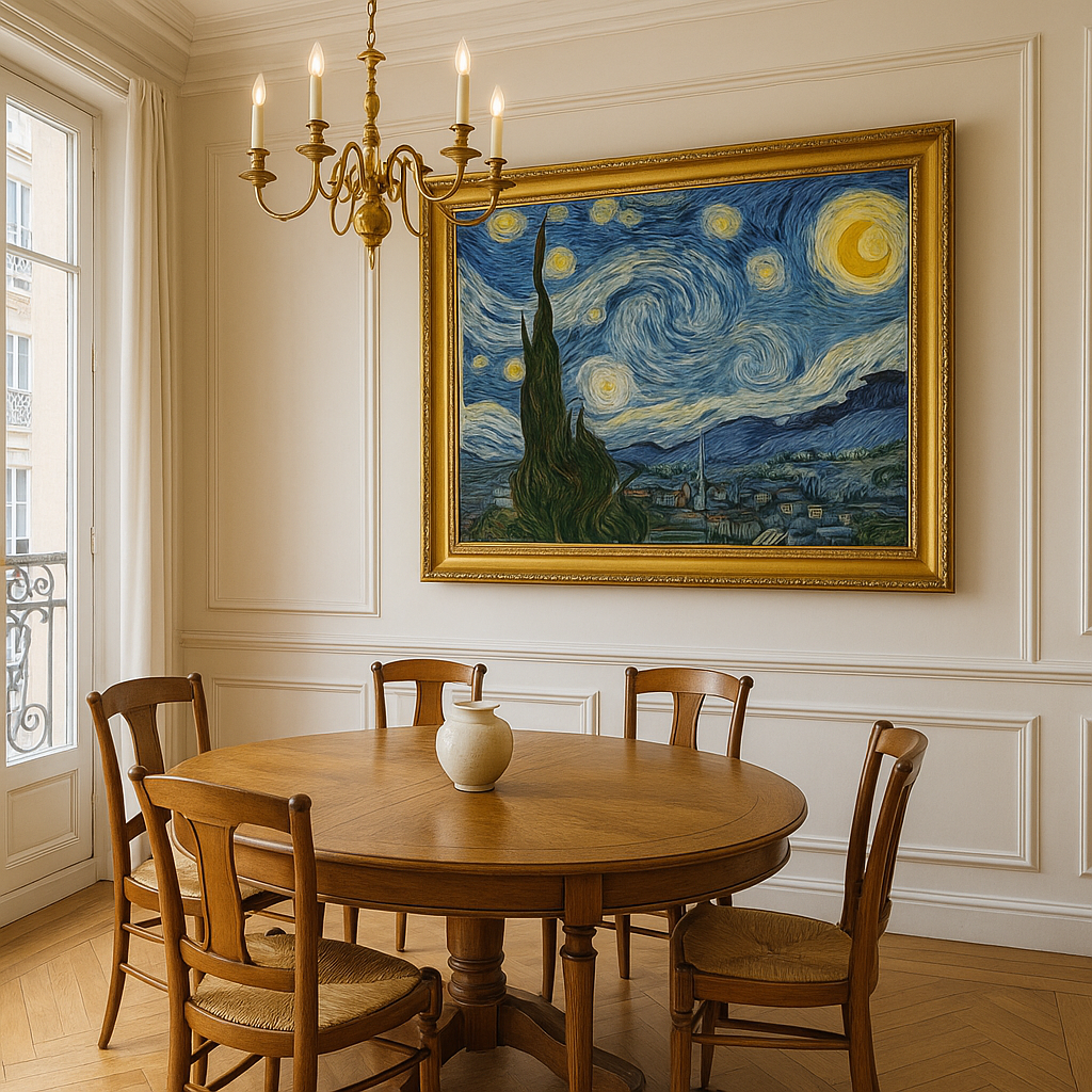 🌌 Tähtitaivas – Vincent van Gogh (1889)
