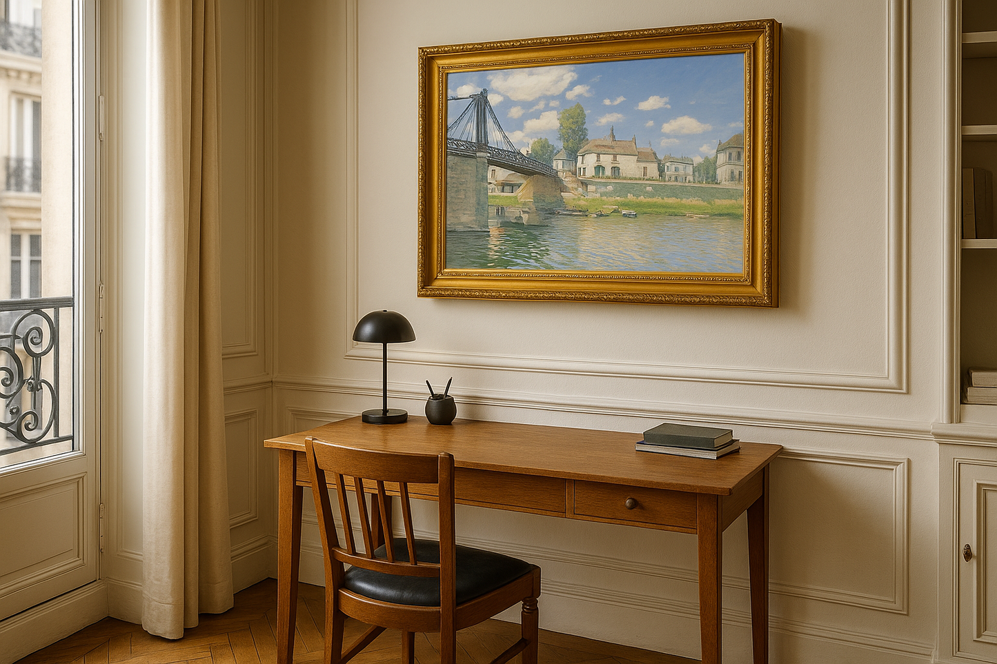 Villeneuve-la-Garenne - Alfred Sisley silta