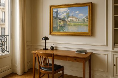 Villeneuve-la-Garenne - Alfred Sisley silta