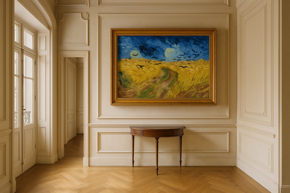 🖼️ Korppien viljapelto – Vincent van Gogh (1890)
