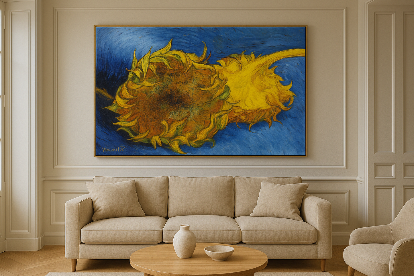 🌻 Kaksi leikattua auringonkukkaa – Vincent van Gogh (1887)