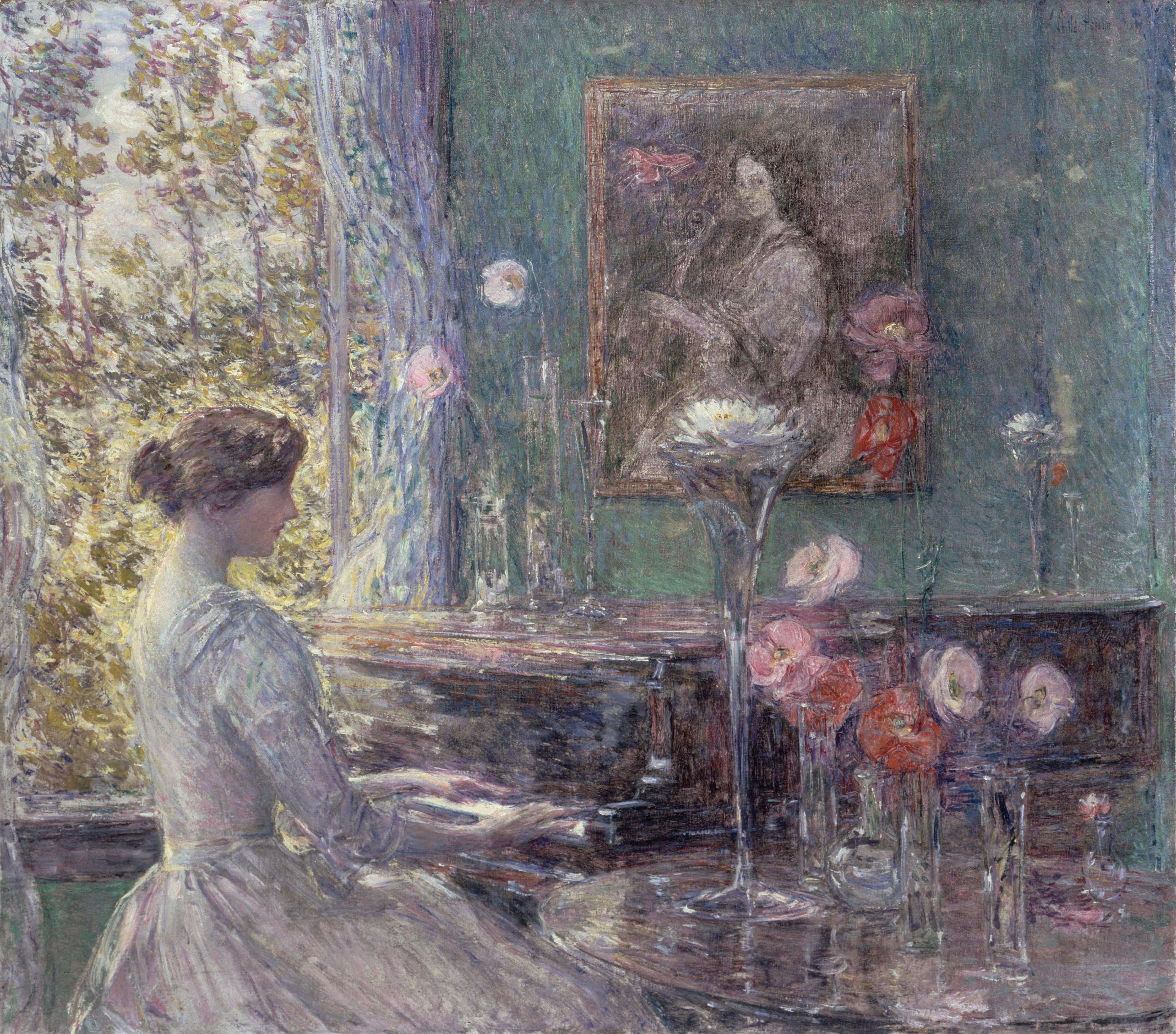 Improvisation - Childe Hassam