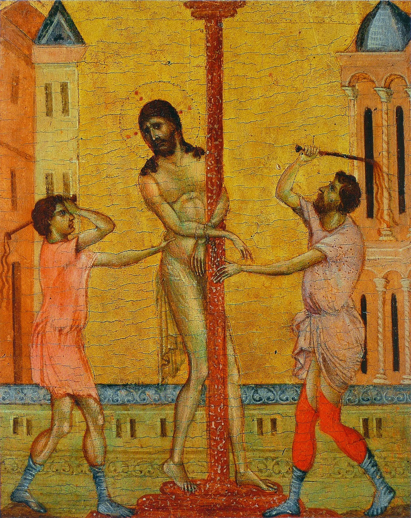 Kristuksen piiskaus - Cimabue
