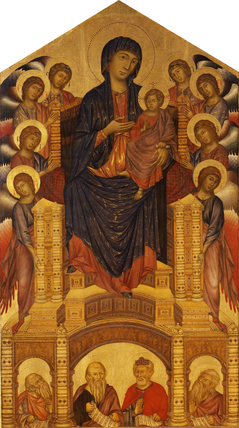 Santa Trinita - Cimabue maalausreplikaatio