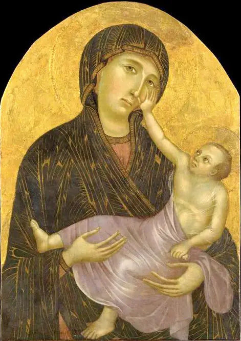 Neitsyt ja lapsi - Cimabue
