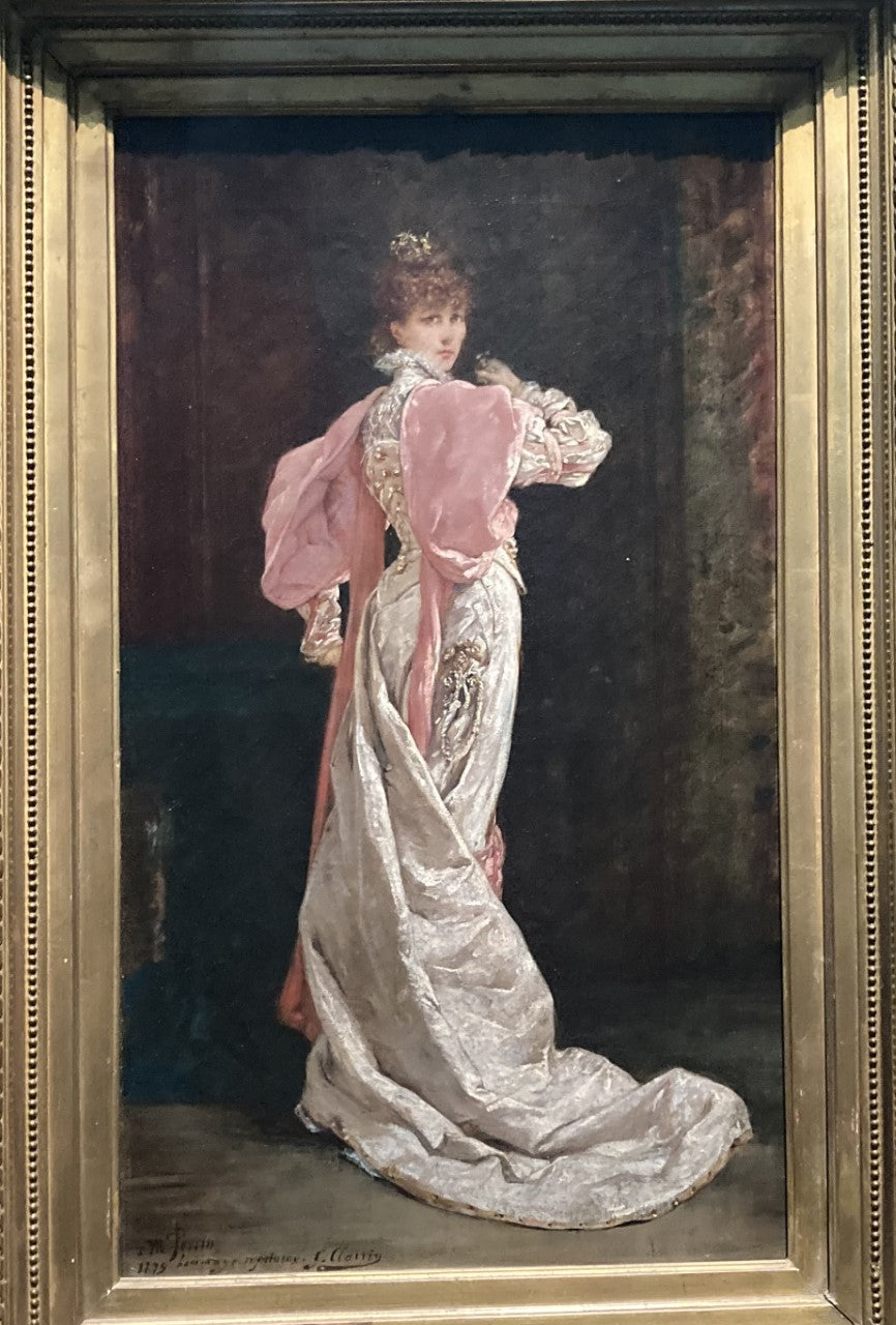 Sarah Bernhardt dans le rôle de la Reine d'Espagne dans Ruy Blas - Georges Clairin