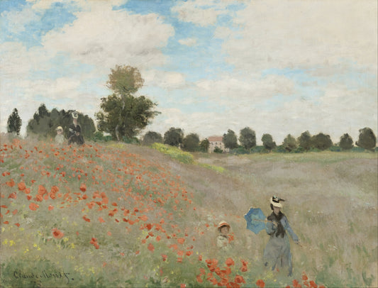 Reproduction du tableau « Les Coquelicots - Claude Monet » par Alpha Reproduction en peinture à l’huile