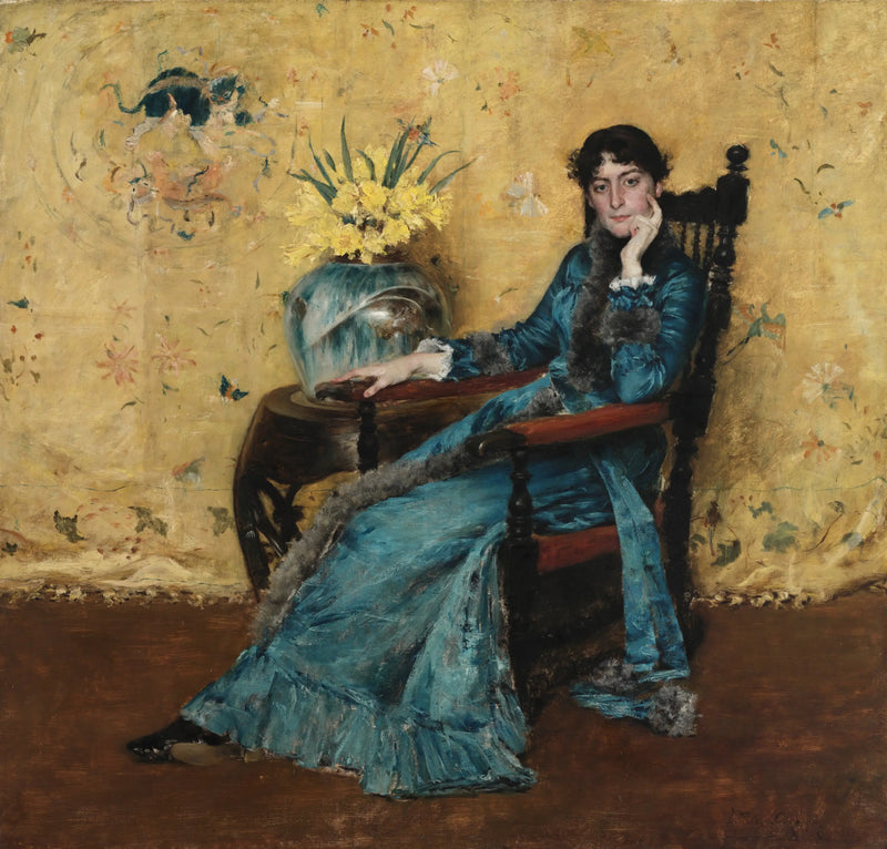 Dora Wheelerin muotokuva - William Merritt Chase