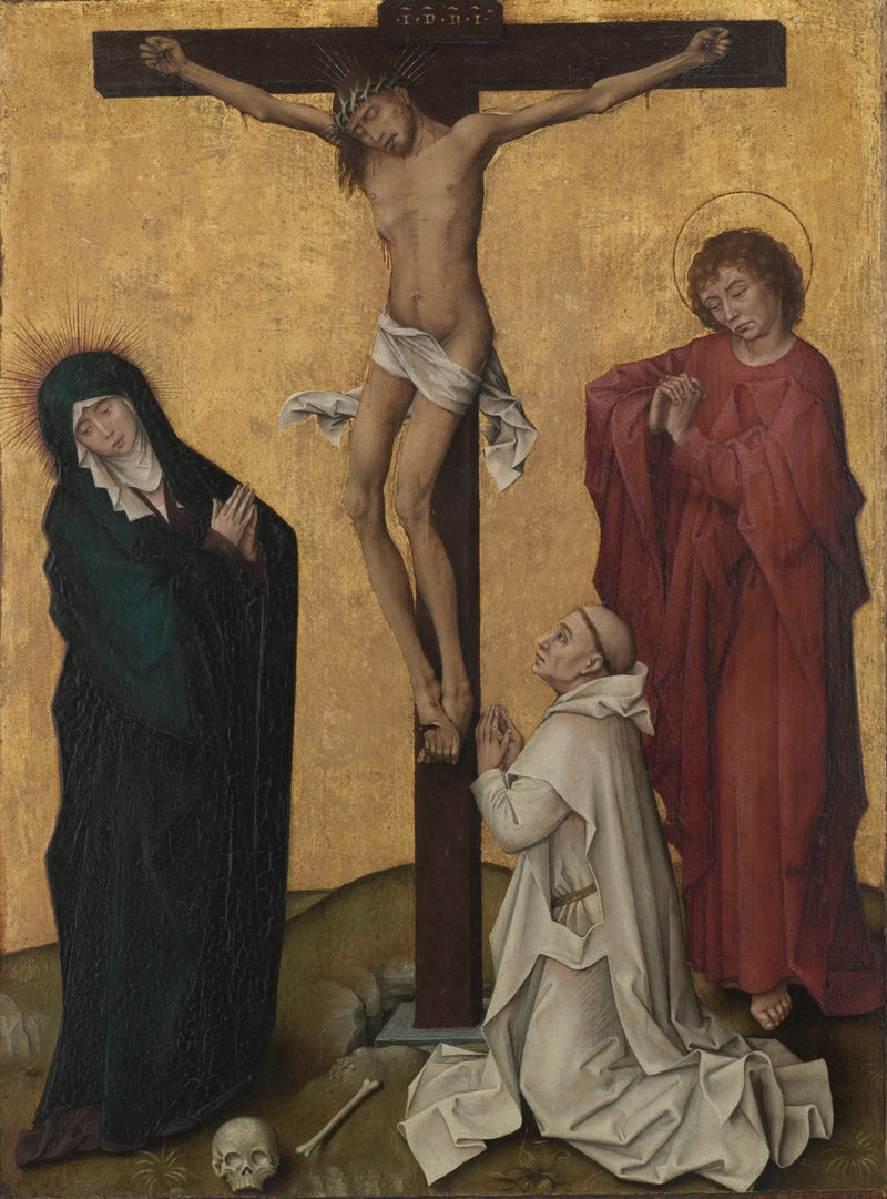 Ristiinnaulitseminen munkki charteroux - Rogier van der Weyden