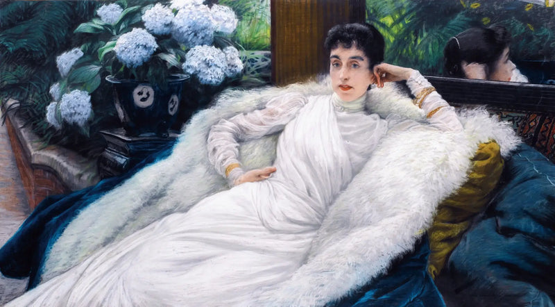 Clotilde Briatte, Pilkkumainen herttuatar Pillet-Will - James Tissot