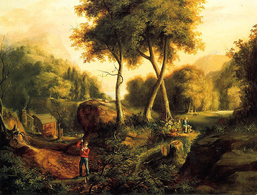 Paysage - Thomas Cole
