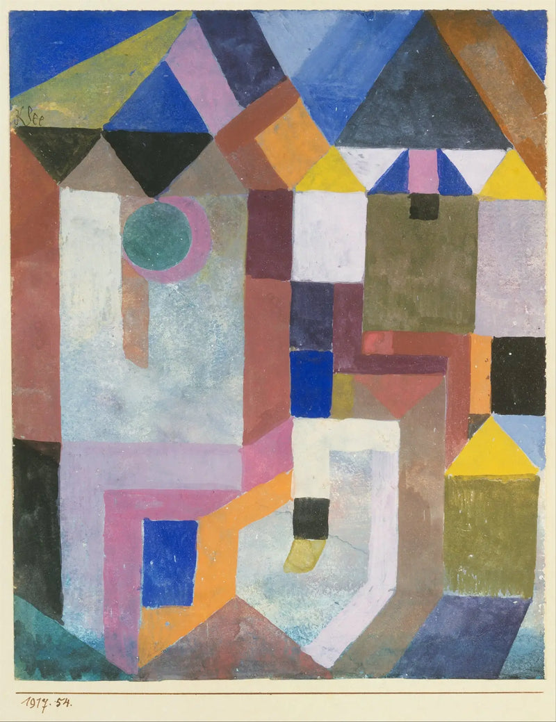 Värikäs arkkitehtuuri - Paul Klee