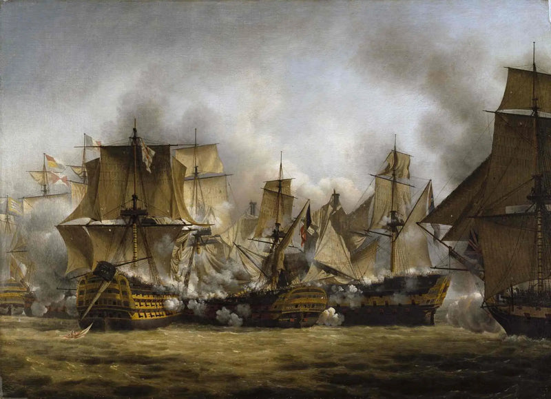 Trafalgarin taistelulaiva - Louis-Philippe Crépin