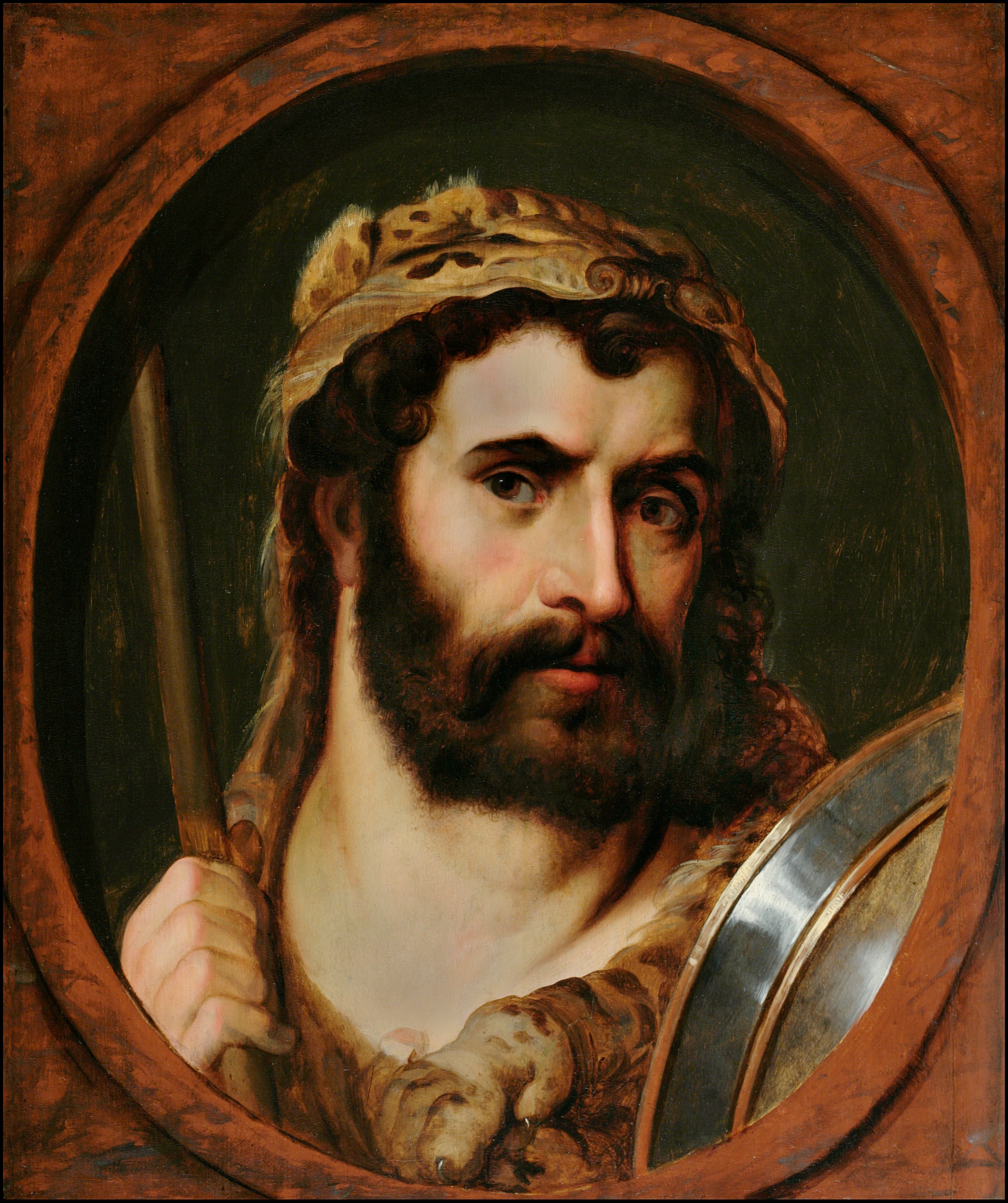 Keisari Commodus Herculeena ja gladiaattorina - Peter Paul Rubens