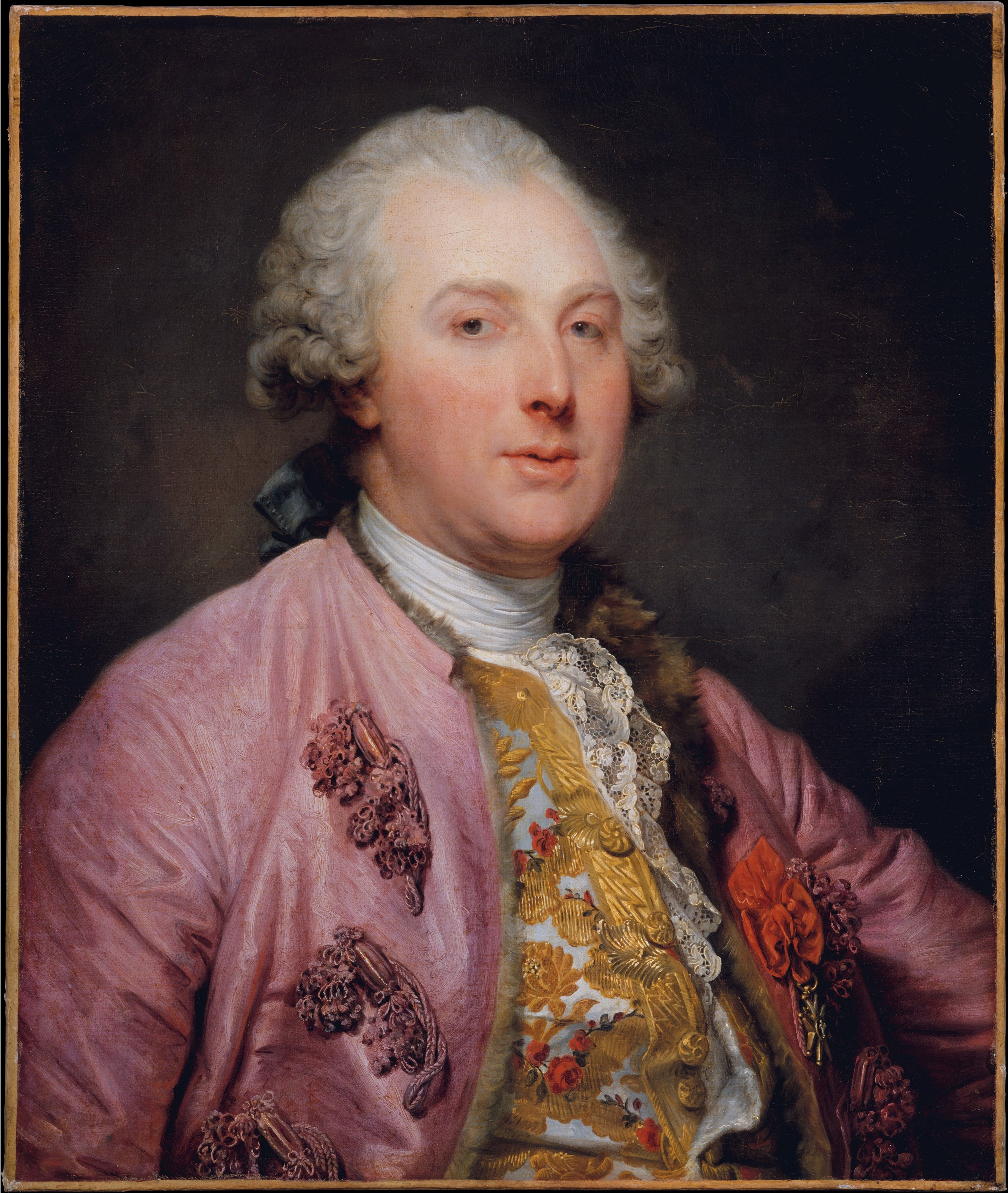 Portrait de Charles Claude de Flahaut de La Billarderie (Comte d'Angiviller) - Jean-Baptiste Greuze