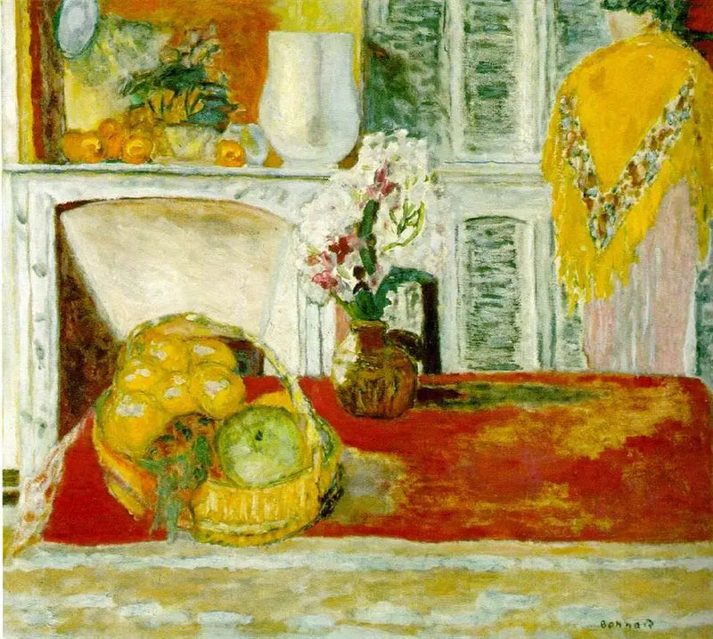 Ruokasalin nurkkaus Cannet'ssa - Pierre Bonnard