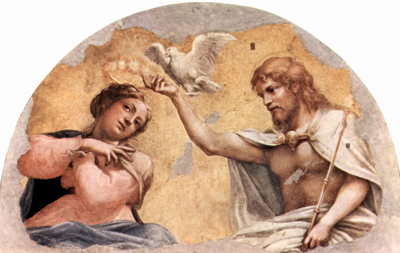 Neitsyt Marian kruunaus - Antonio da Correggio