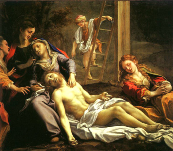 Lamentation sur le Christ mort - Antonio da Correggio