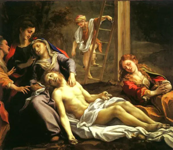 Kristuksen kuoleman surunvalitus - Antonio da Correggio