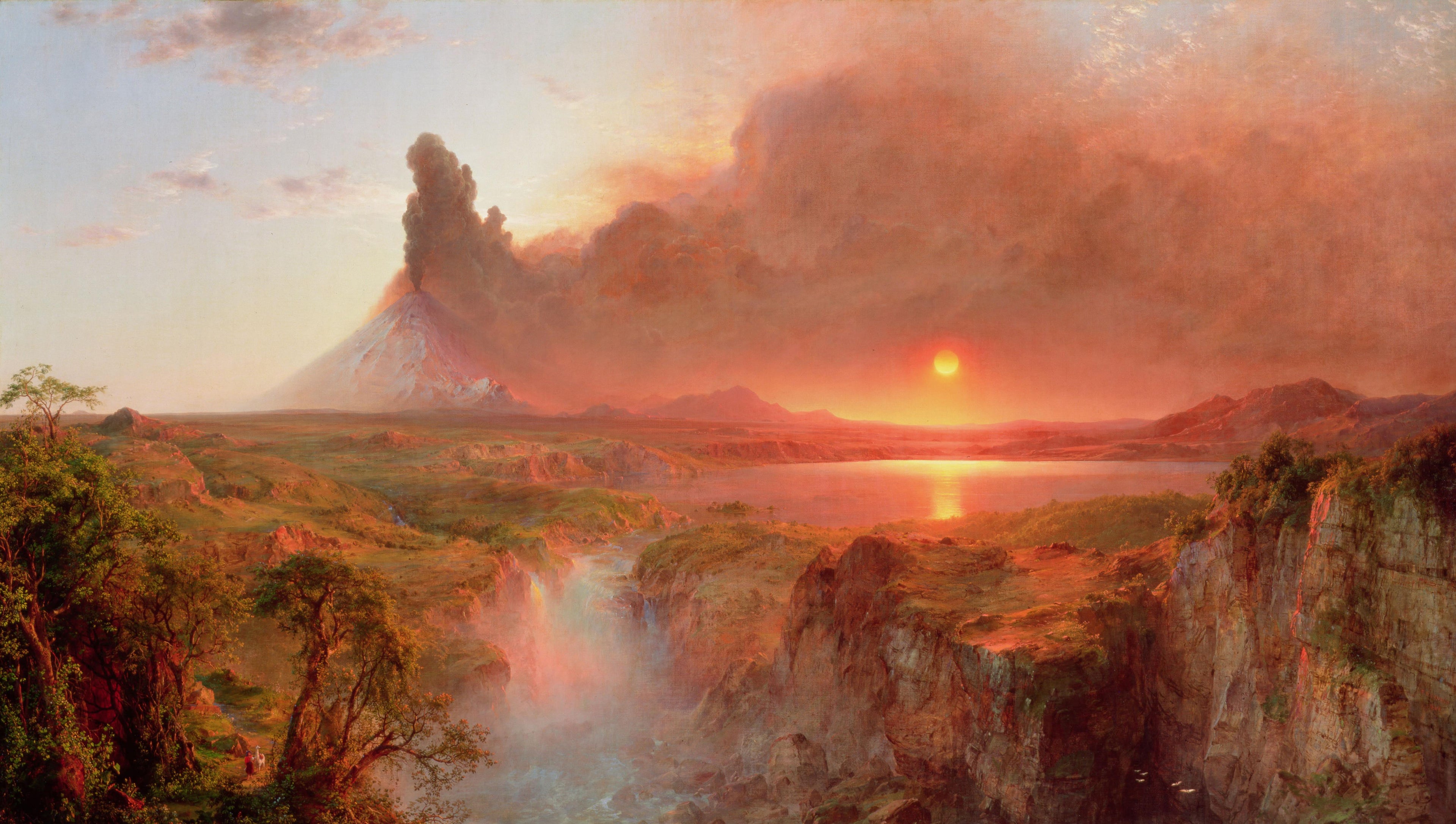Le Cotopaxi - Frederic Edwin Church
