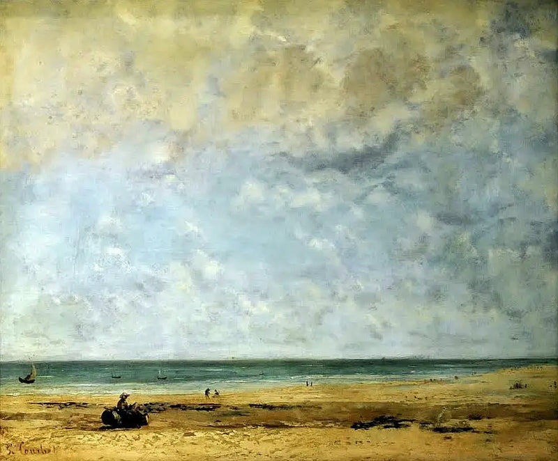 Merinäköala - Gustave Courbet