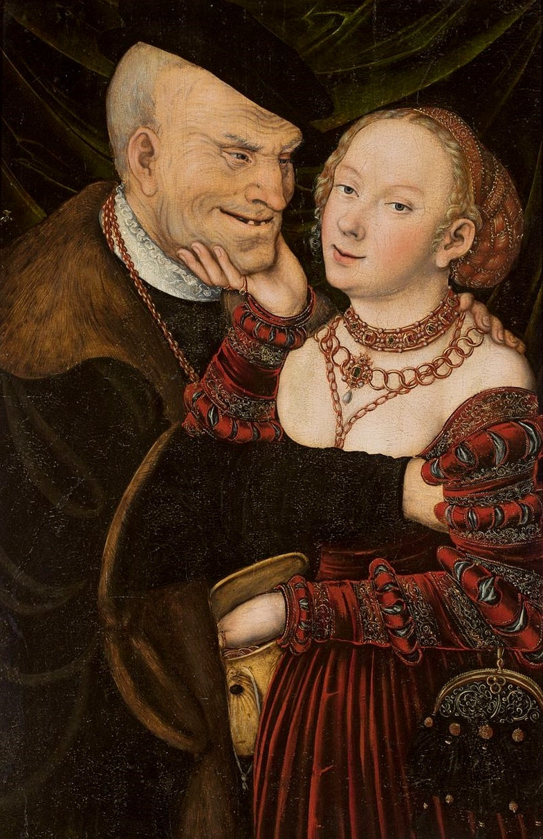 Epäsopiva pari - Lucas Cranach vanhempi