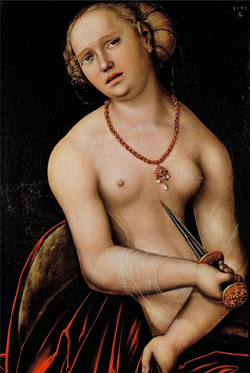 Lucrèce - Lucas Cranach van Elder