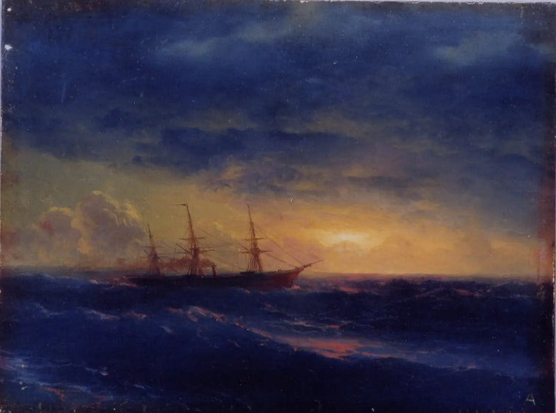 Merilaiva yöllä - Ivan Aïvazovski