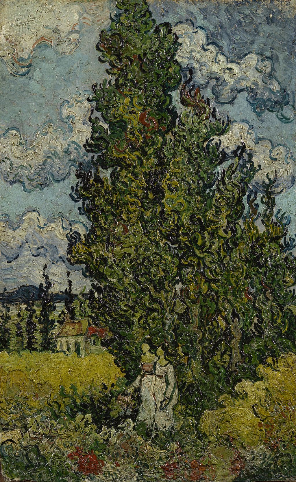 Sykomori ja kaksi naista - Vincent van Gogh