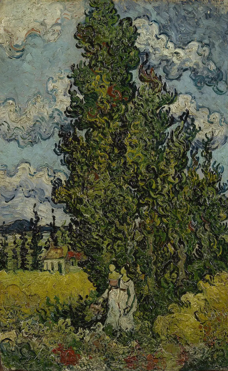 Sykomori ja kaksi naista - Vincent van Gogh