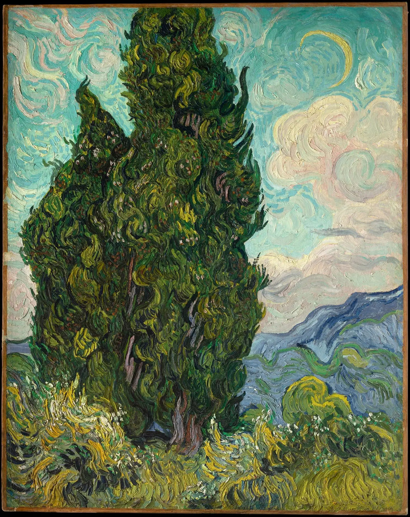 Sypressit - Vincent van Gogh