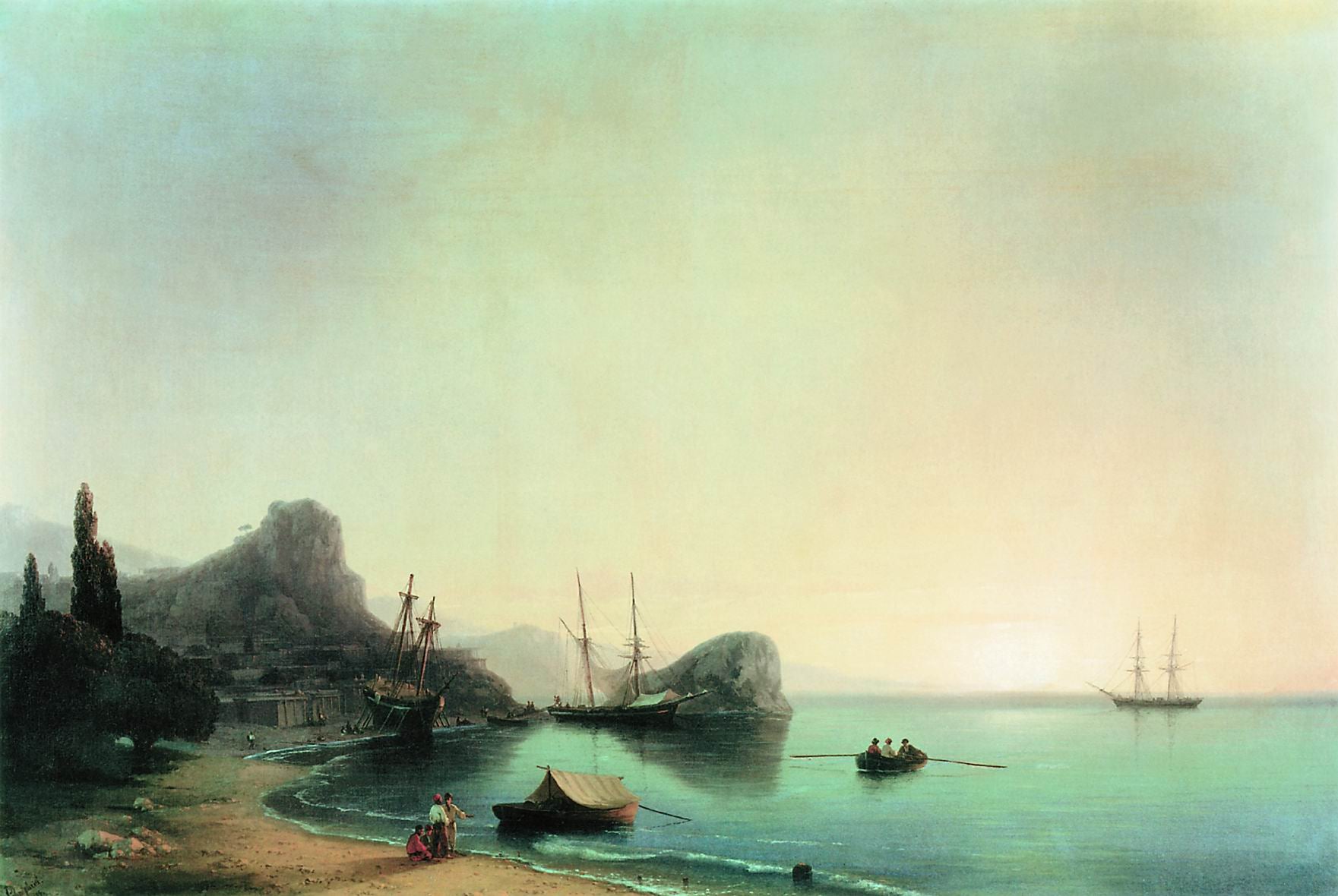 Paysage italien - Ivan Aïvazovski