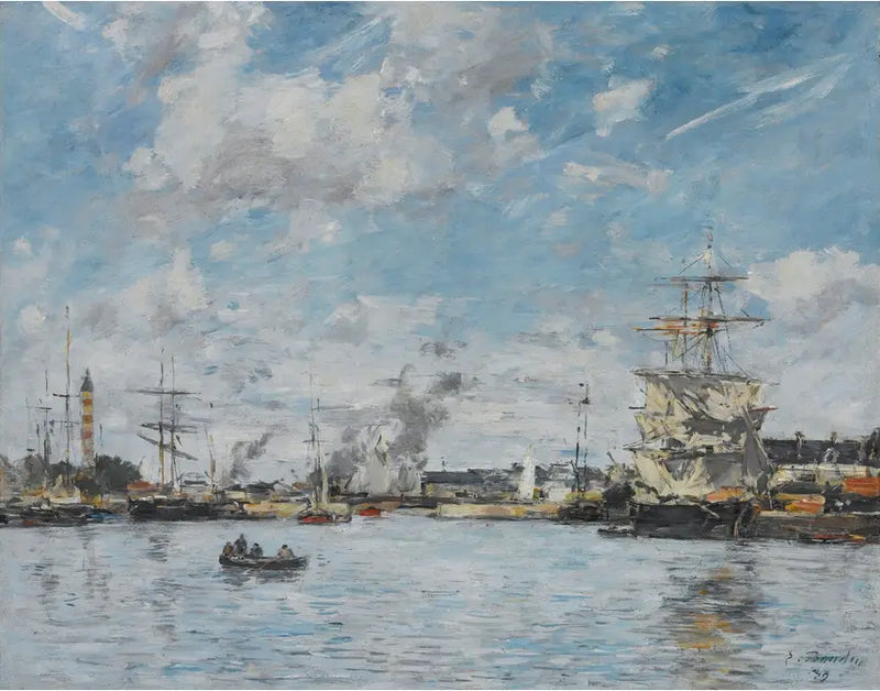 Deanville. Lammikko - Eugène Boudin