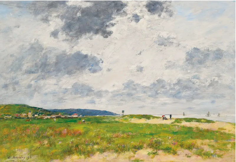 Deauville, Dyynit - Eugène Boudin
