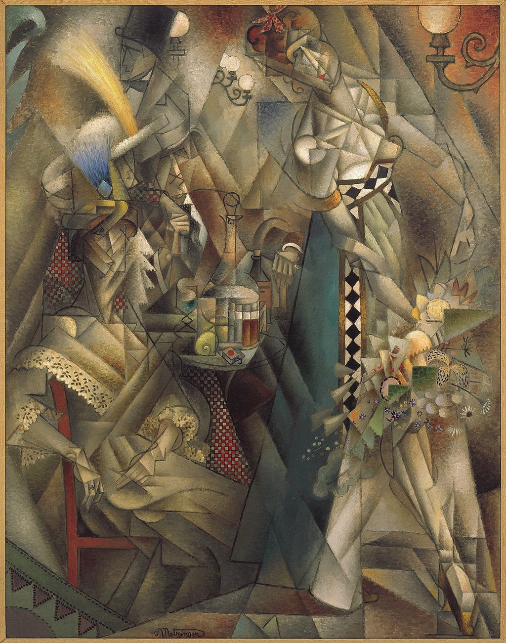 Tanssija kahvilassa – Jean Metzinger