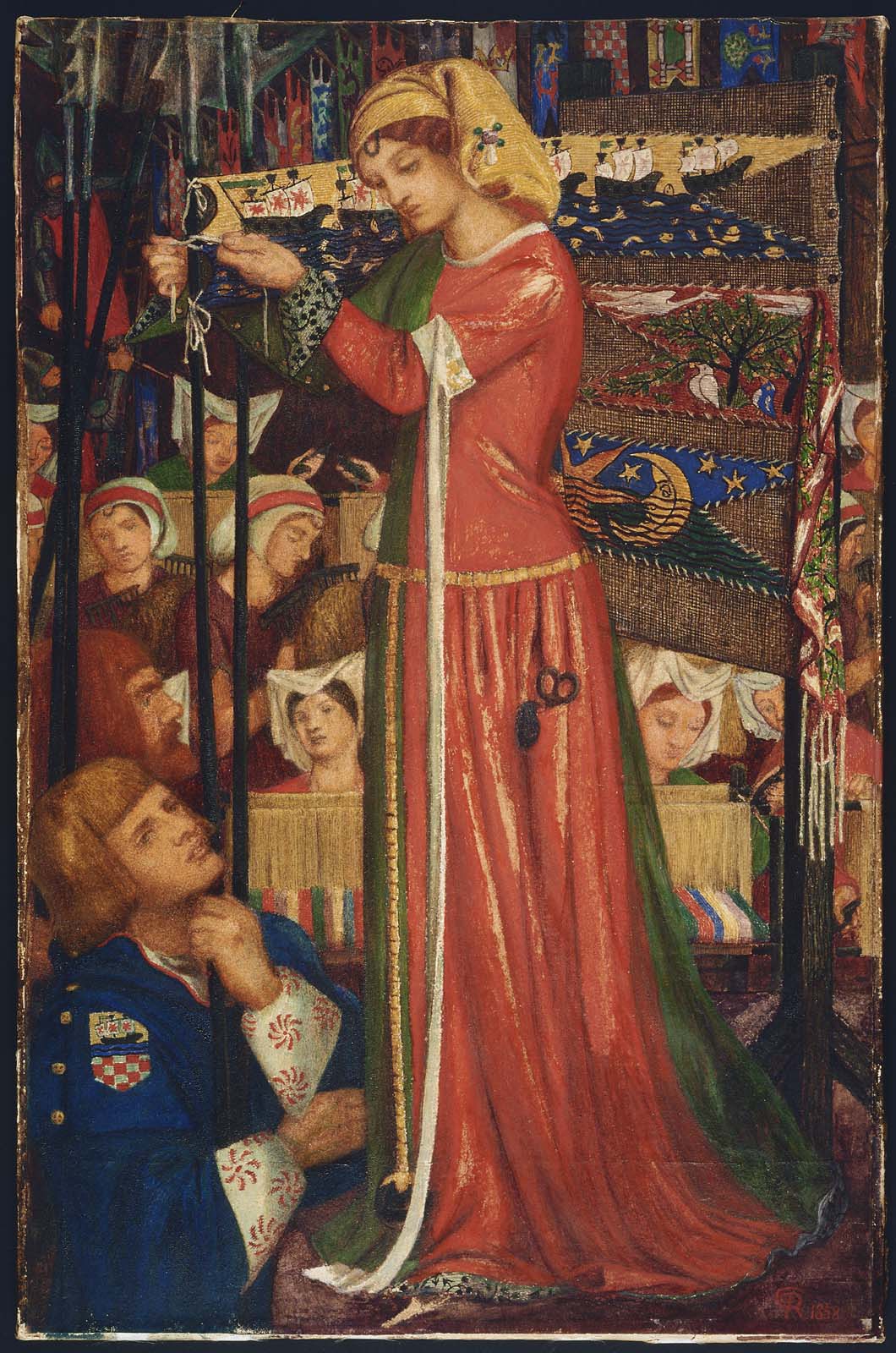 Avant la bataille - Dante Gabriel Rossetti
