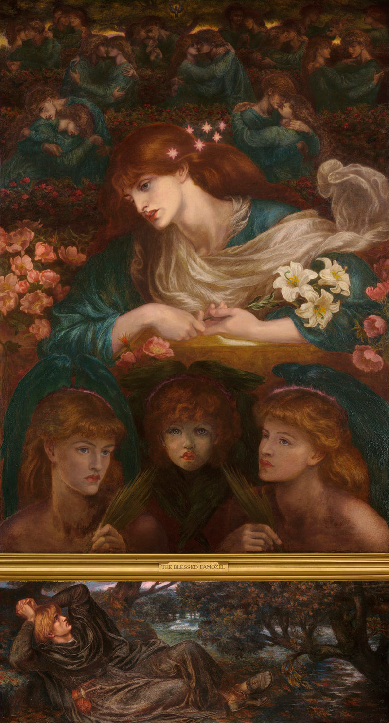 La Damoiselle élu - Dante Gabriel Rossetti