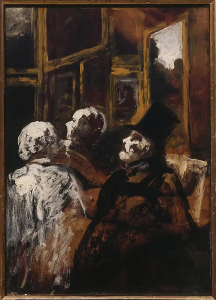 Taulujen harrastajat - Honoré Daumier